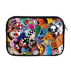 Cartoon Explosion Cartoon Characters Funny Apple Macbook Pro 17  Zipper Case by uniart180623