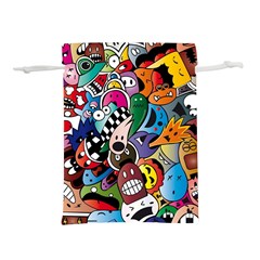 Cartoon Explosion Cartoon Characters Funny Lightweight Drawstring Pouch (l) by uniart180623