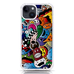 Cartoon Explosion Cartoon Characters Funny Iphone 14 Tpu Uv Print Case by uniart180623