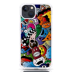 Cartoon Explosion Cartoon Characters Funny Iphone 13 Tpu Uv Print Case by uniart180623