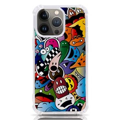 Cartoon Explosion Cartoon Characters Funny Iphone 13 Pro Tpu Uv Print Case by uniart180623