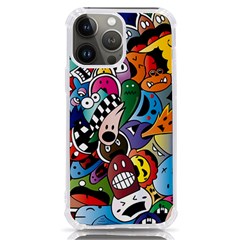 Cartoon Explosion Cartoon Characters Funny Iphone 13 Pro Max Tpu Uv Print Case