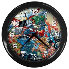 80 s Cartoons Cartoon Masters Of The Universe Wall Clock (black) by uniart180623