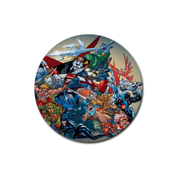 80 s Cartoons Cartoon Masters Of The Universe Rubber Coaster (Round)