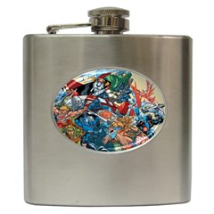 80 s Cartoons Cartoon Masters Of The Universe Hip Flask (6 Oz) by uniart180623