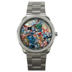 80 s Cartoons Cartoon Masters Of The Universe Sport Metal Watch by uniart180623