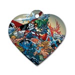 80 s Cartoons Cartoon Masters Of The Universe Dog Tag Heart (One Side) Front