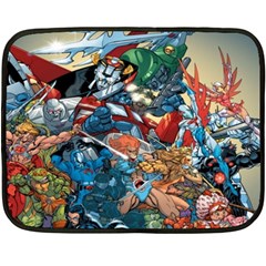 80 s Cartoons Cartoon Masters Of The Universe Two Sides Fleece Blanket (mini) by uniart180623