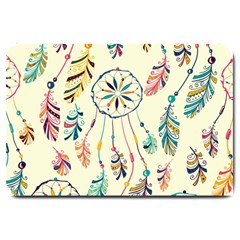 Dreamcatcher Abstract Pattern Large Doormat by uniart180623