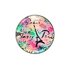 From Paris Abstract Art Pattern Hat Clip Ball Marker (4 Pack) by uniart180623