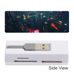 Cityscape Digital Art Memory Card Reader (stick) by uniart180623