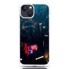 Cityscape Digital Art Iphone 13 Tpu Uv Print Case