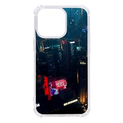 Cityscape Digital Art Iphone 13 Pro Tpu Uv Print Case by uniart180623