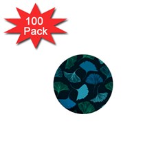 Pattern Plant Abstract 1  Mini Buttons (100 pack) 