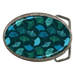 Pattern Plant Abstract Belt Buckles