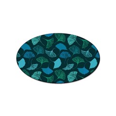 Pattern Plant Abstract Sticker (Oval)