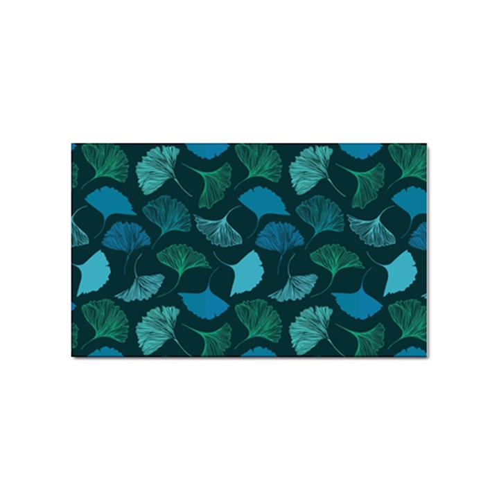 Pattern Plant Abstract Sticker Rectangular (100 pack)