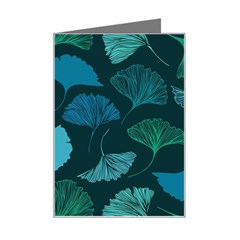 Pattern Plant Abstract Mini Greeting Card