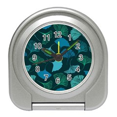 Pattern Plant Abstract Travel Alarm Clock