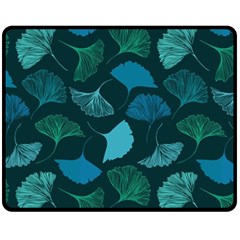 Pattern Plant Abstract Fleece Blanket (Medium)