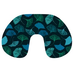 Pattern Plant Abstract Travel Neck Pillow