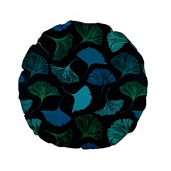 Pattern Plant Abstract Standard 15  Premium Flano Round Cushions