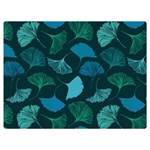 Pattern Plant Abstract Two Sides Premium Plush Fleece Blanket (Extra Small) 40 x30  Blanket Front