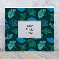 Pattern Plant Abstract White Wall Photo Frame 5  x 7 