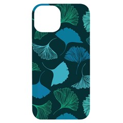 Pattern Plant Abstract iPhone 14 Black UV Print Case