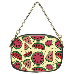 Watermelon Pattern Slices Fruit Chain Purse (one Side) by uniart180623