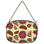 Watermelon Pattern Slices Fruit Chain Purse (One Side) Front