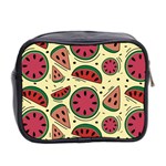 Watermelon Pattern Slices Fruit Mini Toiletries Bag (Two Sides) Back