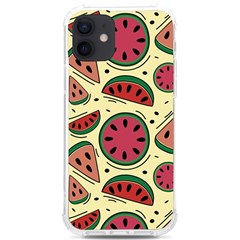 Watermelon Pattern Slices Fruit Iphone 12/12 Pro Tpu Uv Print Case by uniart180623