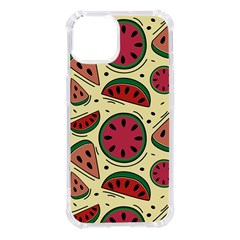 Watermelon Pattern Slices Fruit Iphone 14 Tpu Uv Print Case by uniart180623