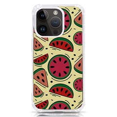 Watermelon Pattern Slices Fruit Iphone 14 Pro Tpu Uv Print Case