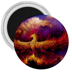 Phoenix Bird 3  Magnets