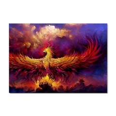 Phoenix Bird Sticker A4 (10 Pack) by uniart180623