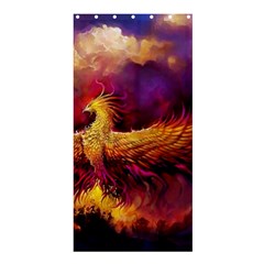 Phoenix Bird Shower Curtain 36  X 72  (stall)  by uniart180623