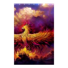 Phoenix Bird Shower Curtain 48  X 72  (small)  by uniart180623