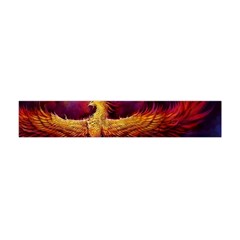 Phoenix Bird Premium Plush Fleece Scarf (mini) by uniart180623