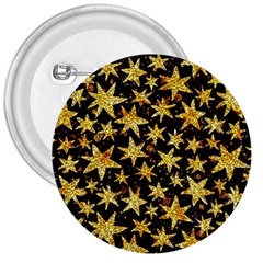 Shiny Glitter Stars 3  Buttons by uniart180623