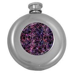 Fun Spooky Cute Ghosts Adoxali Halloween Round Hip Flask (5 Oz) by uniart180623