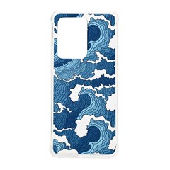 Waves Aesthetics Illustration Japanese Samsung Galaxy S20 Ultra 6 9 Inch Tpu Uv Case by uniart180623