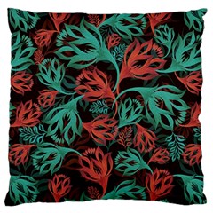 Flower Patterns Ornament Pattern Large Cushion Case (one Side) by uniart180623