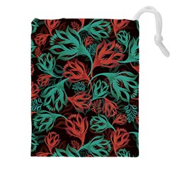 Flower Patterns Ornament Pattern Drawstring Pouch (4xl) by uniart180623