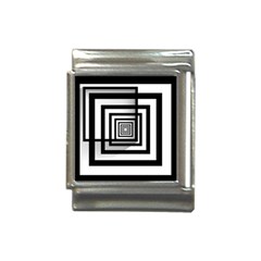 Squares Concept Design Raining Italian Charm (13mm) by uniart180623