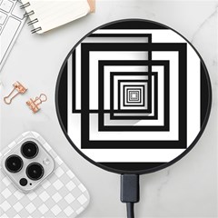 Squares Concept Design Raining Wireless Fast Charger(black) by uniart180623