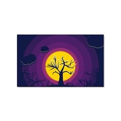 Empty Tree Leafless Stem Bare Branch Sticker (rectangular) by uniart180623