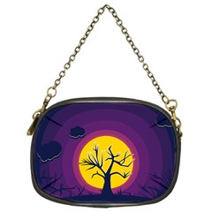 Empty Tree Leafless Stem Bare Branch Chain Purse (one Side) by uniart180623