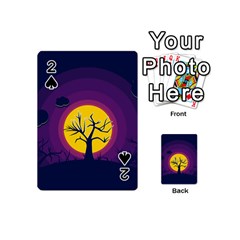 Empty Tree Leafless Stem Bare Branch Playing Cards 54 Designs (mini) by uniart180623